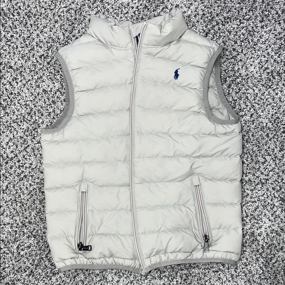 Polo Ralph Lauren Gray Puffer Vest 7
